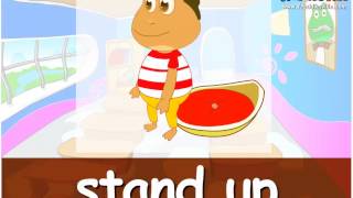 Classroom Commands English for Children Good TPR Lesson [upl. by Mattias]