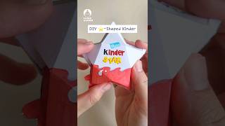 ⭐️🌊DIY Star Shaped Kinder Joypapercraft [upl. by Vocaay149]