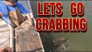 Catching Blue Crabs on Lake Pontchartrain Crab Traps amp Boating Adventure [upl. by Emolas]