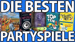 Die BESTEN Partyspiele aller Zeiten  Top 10  Empfehlungen 2024 [upl. by Lehcer]