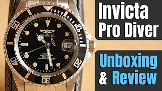 Invicta Pro Diver 8926OB Unboxing amp Review [upl. by Annoeik652]