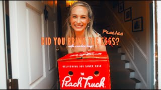 Candice King  Did You Bring the Eggs Episode 4 Peach Burrata Salad [upl. by Boot]