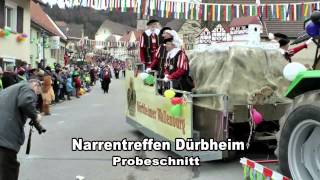 Narrentreffen Dürbheim Probeschnitt NZ Dürbheim Mariazell [upl. by Aviv]