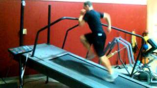 Up Hill TrainingSpeed Treadmill Going Vertical [upl. by Nirmak]