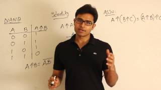 DLD  Logic Functions  NAND gate and properties  Ravindrababu Ravula  Free GATE CS Classes [upl. by Lleval]