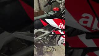 APRILIA SXV 550 motorino avviamento starter 4 spazzole [upl. by Esirehc]