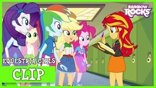 Sunset Shimmer “Dear Princess Celestia”  MLP Equestria Girls  Rainbow Rocks HD [upl. by Llenaj569]