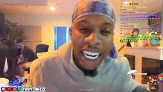 Twitch VOD  Tory Lanez Makes Bangers after Bangers 😋😍🤩 [upl. by Yrellih]