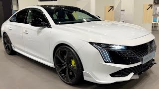 New PEUGEOT 508 2024 FACELIFT  FIRST LOOK amp visual REVIEW PEUGEOT SPORT ENGINEERED [upl. by Yonina]