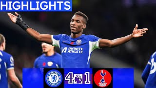 Tottenham Hotspur vs Chelsea 14 Highlights amp Goals  Premier league 202324 [upl. by Hylton]