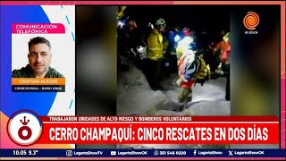 CERRO CHAMPAQUÍ cinco rescates en dos días [upl. by Reina]