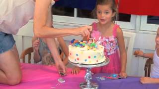 Emmas 6th Birthday Cake [upl. by Niltak]