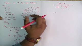 Lecture 7  Problems on 1D Steady State Heat Conduction  Heat and Mass Transfer [upl. by Brent59]