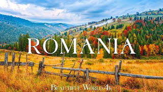 Romania 4K Amazing Autumn Film  Meditation Relaxing Music  Autumn Landscape [upl. by Nana]