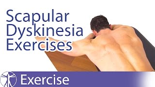 Best Scapular Dyskinesis  Dyskinesia Exercises [upl. by Carlson]