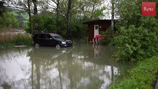 Hochwasser am Lauerzersee [upl. by Mechling]