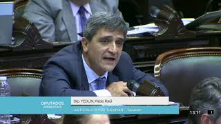 Diputado Yedlin Pablo Raúl  Sesión 25042018  PL [upl. by Ydualc]