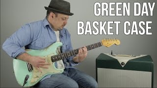 Green Day quotBasket Casequot Guitar Lesson  How to Play Green Day Tutorial [upl. by Jeffie]