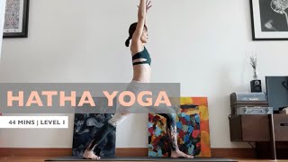 0107 HATHA YOGA  LEVEL 1  GROUNDING [upl. by Pierette]