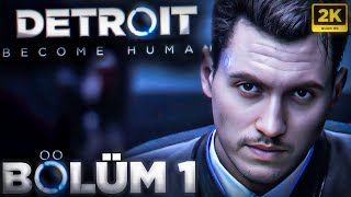 ROBOT MU İNSAN MI  DETROIT BECOME HUMAN  BÖLÜM 1 [upl. by Suivatnad455]