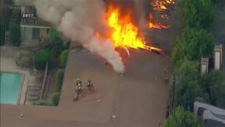 Trench Cut at a Working Apartment Fire [upl. by Trinity892]