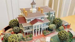 MINIATURE Olszewski Haunted Mansion Disneyland REVIEW PART 1 [upl. by Rolat]