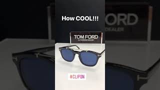 Tom Ford TF 5532 Clip On Sunglasses [upl. by Miett]