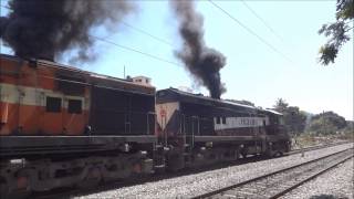 SMOKE ERUPTION KARNATAKA EXPRESS 12628 [upl. by Burn]