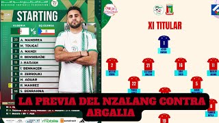 LA PREVIA DEL ARGELIA VS GUINEA ECUATORIAL [upl. by Meehan]