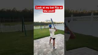 Wait for my bat flip [upl. by Hennahane]