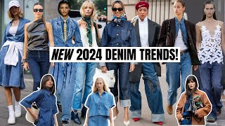 Top 10 Denim Fashion Trends Taking 2024 By Storm [upl. by Lauree]