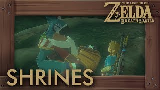 Zelda Breath of the Wild  All Shrines Ridgeland Tower Locations Solutions amp All Chests [upl. by Danieu]