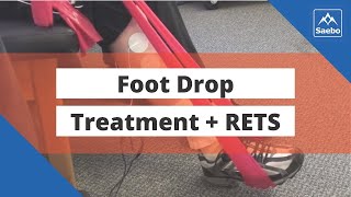 Foot Drop Treatment  Using Reciprocal EMG Triggered Stimulation [upl. by Nerro]