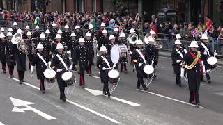 Lord Mayors Show 2019 Military Bands [upl. by Cindelyn]