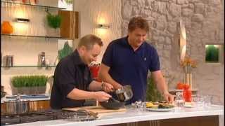 Aggi Sverrisson Roasted Scallops saturdaykitchenrecipesearchcouk [upl. by Samford31]