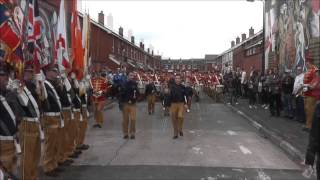 Gertrude Star Flute Band Flag Presentation 2013 [upl. by Thais]