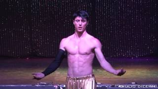 MALE BELLY DANCE  KARSHILAGALA DRUM SOLO  DESERT ROSE FESTIVAL EILAT [upl. by Alin363]