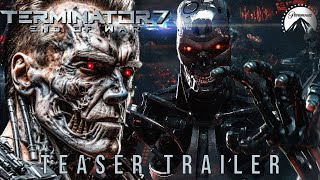 TERMINATOR 7 END OF WAR 2025 Teaser Trailer  Paramount Pictures Concept [upl. by Tomchay]