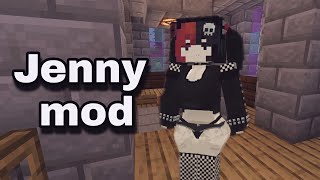 Ellie Mod MCPE Jenny Mod V3 Addon [upl. by Akiret]