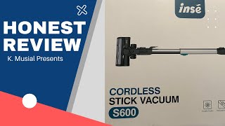 Inse Cordless Vacuum  HONEST REVIEW [upl. by Damha966]