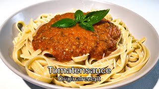 Leckere Tomatensauce Selber Machen  Einfaches Rezept [upl. by Anon]