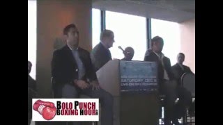 Manny Pacquiao vs Oscar De La Hoya Chicago Press Conference [upl. by Esertap]