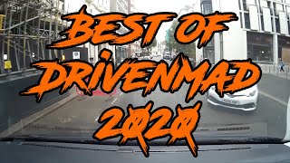 DrivenMad  2020 Best of London Dashcam  A Year of Bad Drivers Stupid Cyclists  Close Calls [upl. by Aerdnahs989]