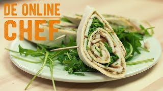 Wrap gerookte kipfilet [upl. by Maxim]