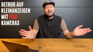 ebay Kleinanzeigen Betrug mit Fuji Kameras [upl. by Ilarin]