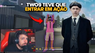 WEEDZAO PRECISOU CHAMAR O TWO9 PRA PARAR ESSE DESCONHECIDO AO VIVO [upl. by Ube]