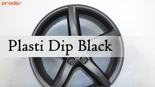 Plasti Dip Black  How to dip wheels rims [upl. by Swann496]