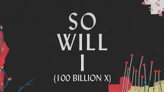 So Will I 100 Billion X Lyric Video  Hillsong Worship [upl. by Venterea]