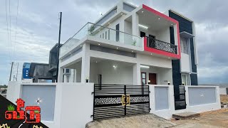 35 லட்சத்தில் இப்படி ஒரு வீடா  4BHK Duplex House Including Interior and Landscaping  Veedu 417 [upl. by Nitsew242]