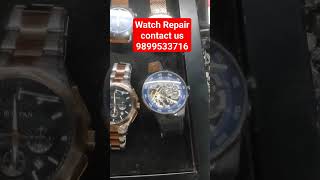 watch battery replacement watch repair smart watch watch reels wristwatch mustwatchrepair cell [upl. by Beatty]